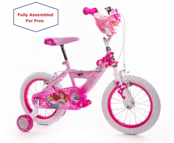 14" Huffy Disney Princess Kids BIKE SUITABLE FOR 3 to 4 1/2 years old